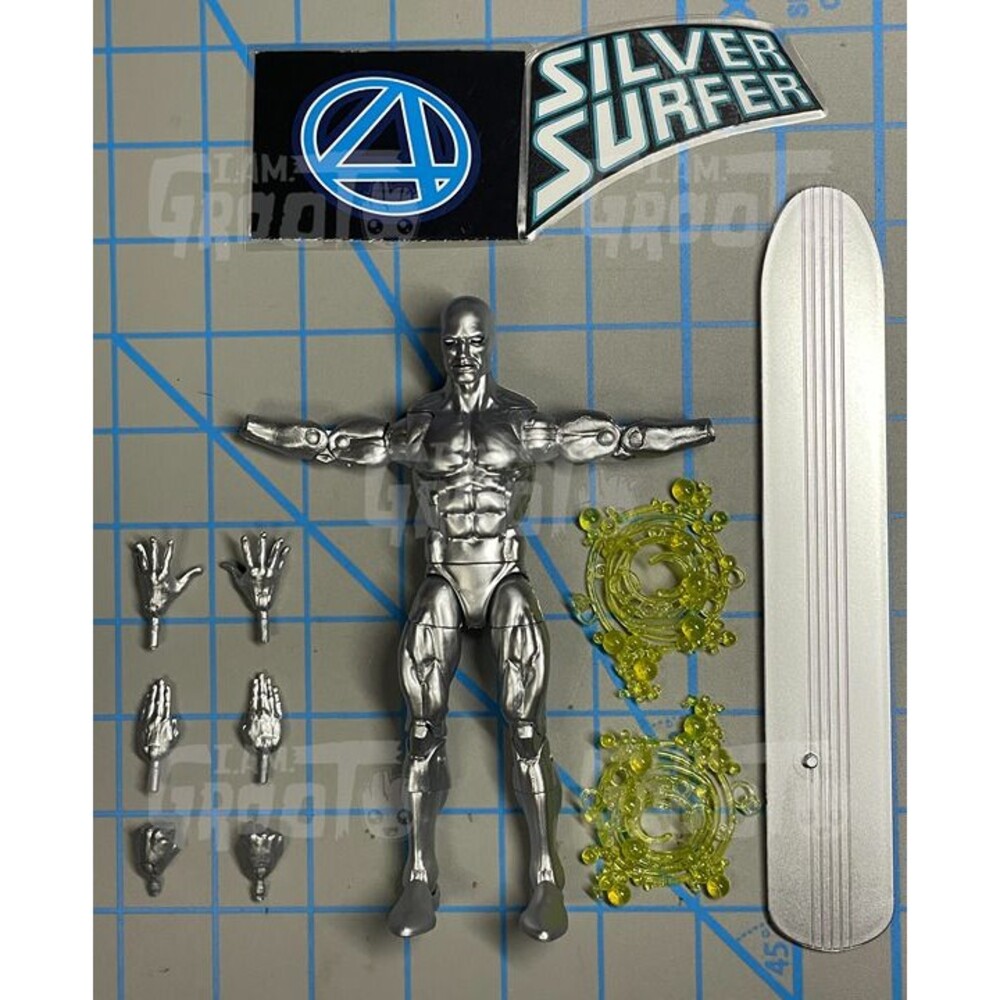 Marvel Legends Silver Surfer Action Figure Walgreens Excl Fantastic 4 Four B